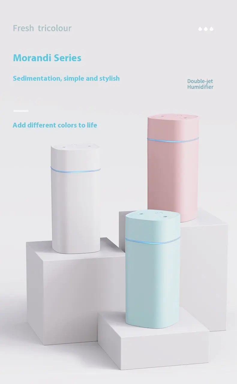 Dual Mist USB Room Humidifier 600ml