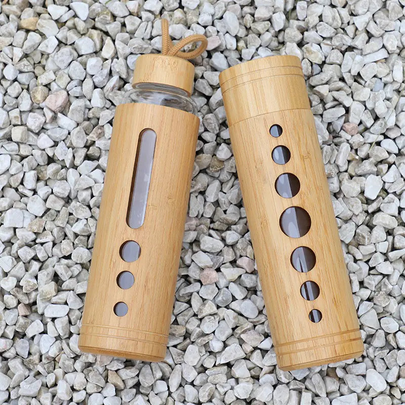 Bamboo Luxe Glass Bottle