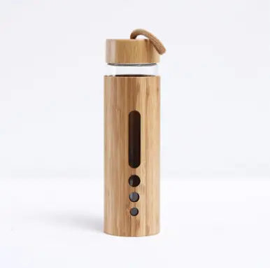 Bamboo Luxe Glass Bottle